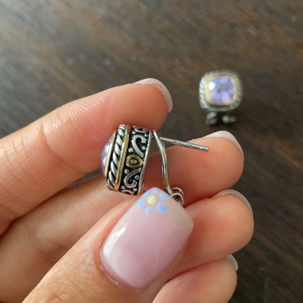 Silver 925 Earrings - image 2